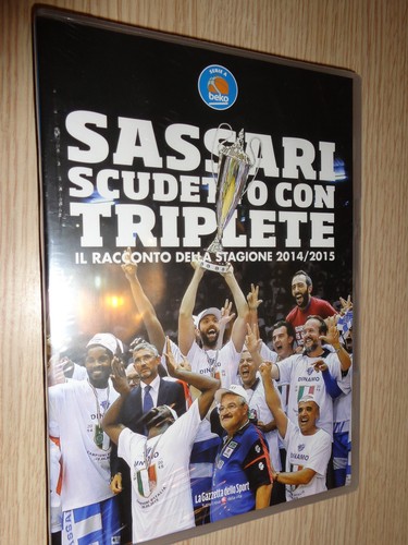Dvd basket sassari - basket, scudetto