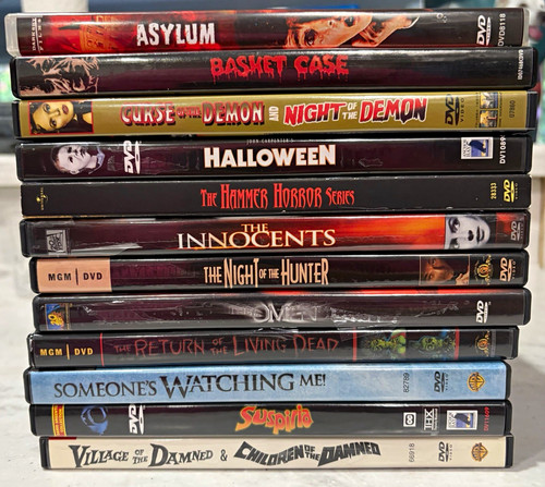 Horror dvd lot cult classics - horror,